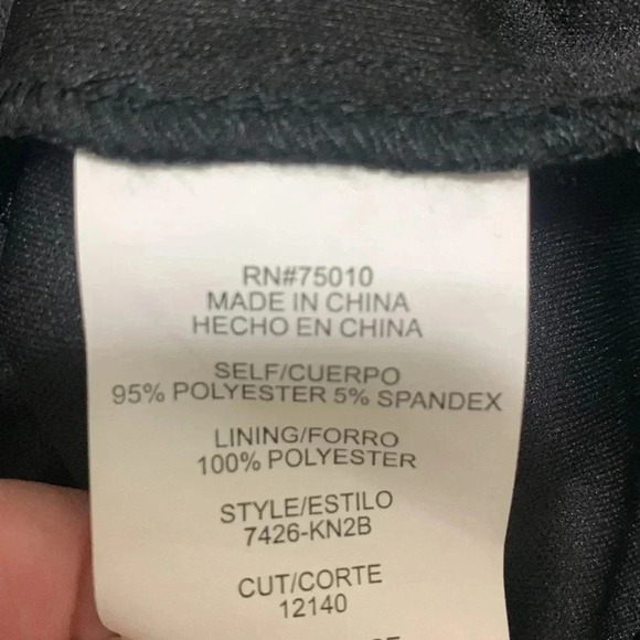 Women’s City Studios Black Slim Social Bodycon Dress Size 5 NEW WITH TAGS - Picture 10 of 10